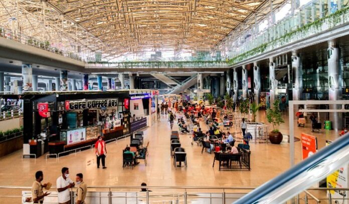 Rajiv Gandhi International Airport, GMR Airports, airport, expansion, completion