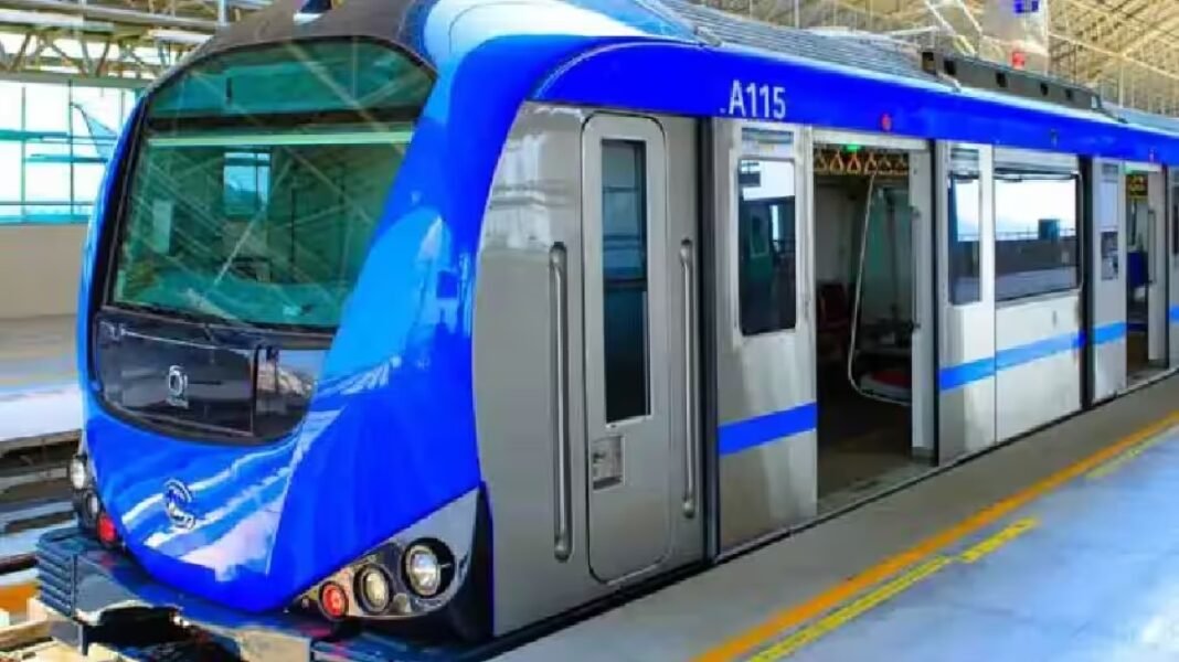 Chennai Metro, second airport link, Poonamallee Bypass, Parandur airport, DPR, CMRL, stations, Lighthouse-Poonamallee Bypass corridor, passenger terminal, Meenambakkam airport, greenfield airport, domestic terminal, international terminal, aviation capacity.