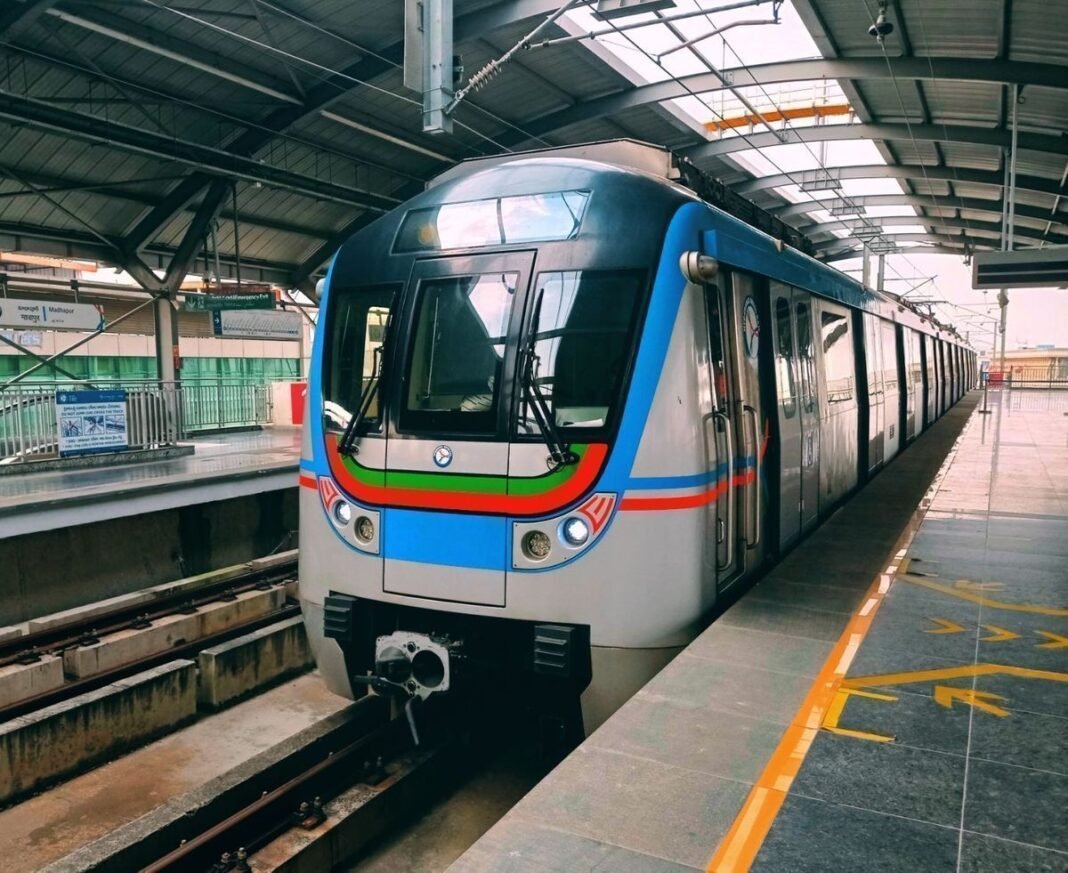 Hyderabad Airport Metro Rail, alignment, utilities, strategic planning, Nagole Airport Metro station,seamless transfer, walkalators
