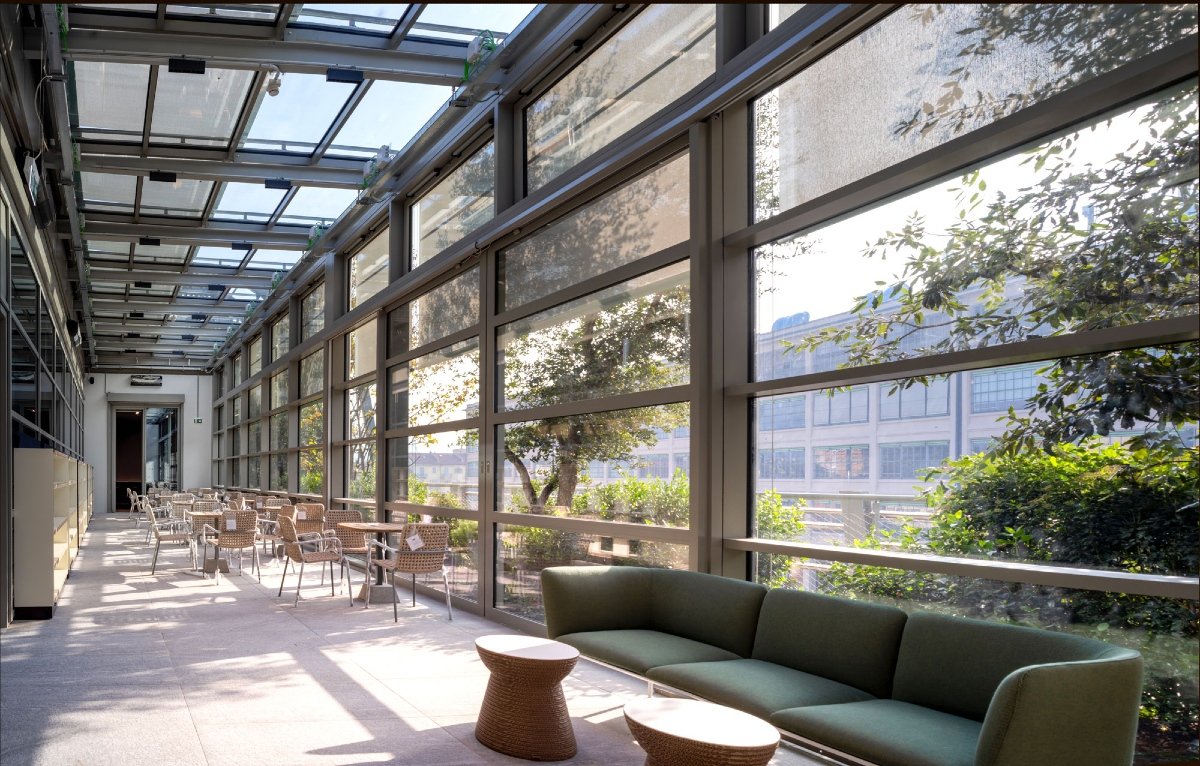 ACC Naturale Architettura Cristiana Catino, Negozio Blu Architetti, Eataly Real Estate, Green Pea, Turin, sustainability, technology, sheet metal cladding, recyclable materials, dry assembly, renewable energy sources, 

