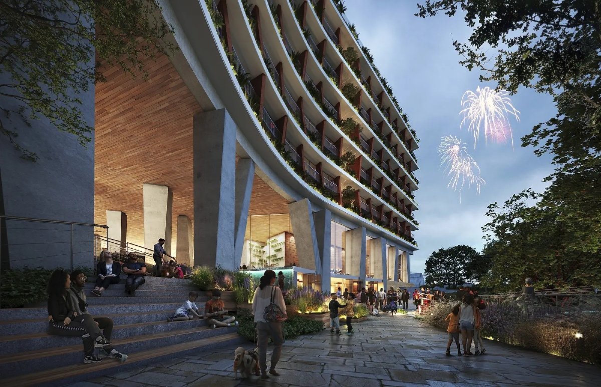 Waterline, Austin, Texas, skyscraper, tallest structure, modern, innovative, layered design, architectural rhythm

