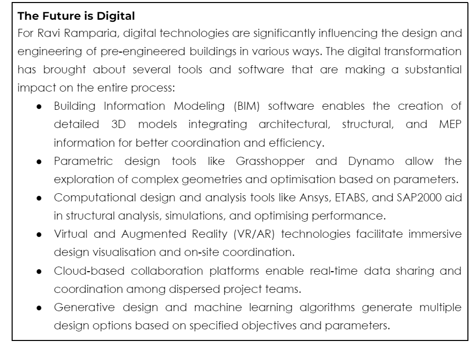 construction sector, PEBs, pre-engineered buildings, India, sustainability, urbanisation, renewable energy, misconceptions, quality control, technology, advanced manufacturing, design software, digital transformation