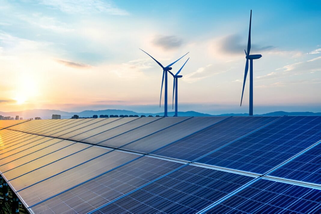 SECI Announces Winners of 1,200 MW Wind-Solar Hybrid Auction SECI, Wind-Solar Hybrid Projects, 1,200 MW, ISTS, Renewable Energy, Juniper Green Energy, Avaada Energy, Asurari Renewables, UPC Renewables, JSW Energy, AmpIn Energy, Adyant Enersol, Datta Power, Power Purchase Agreement, Capacity Utilisation Factor (CUF), Indigenously Manufactured Solar Modules, Ministry of New and Renewable Energy, National Grid Integration, Sustainable Energy Goals