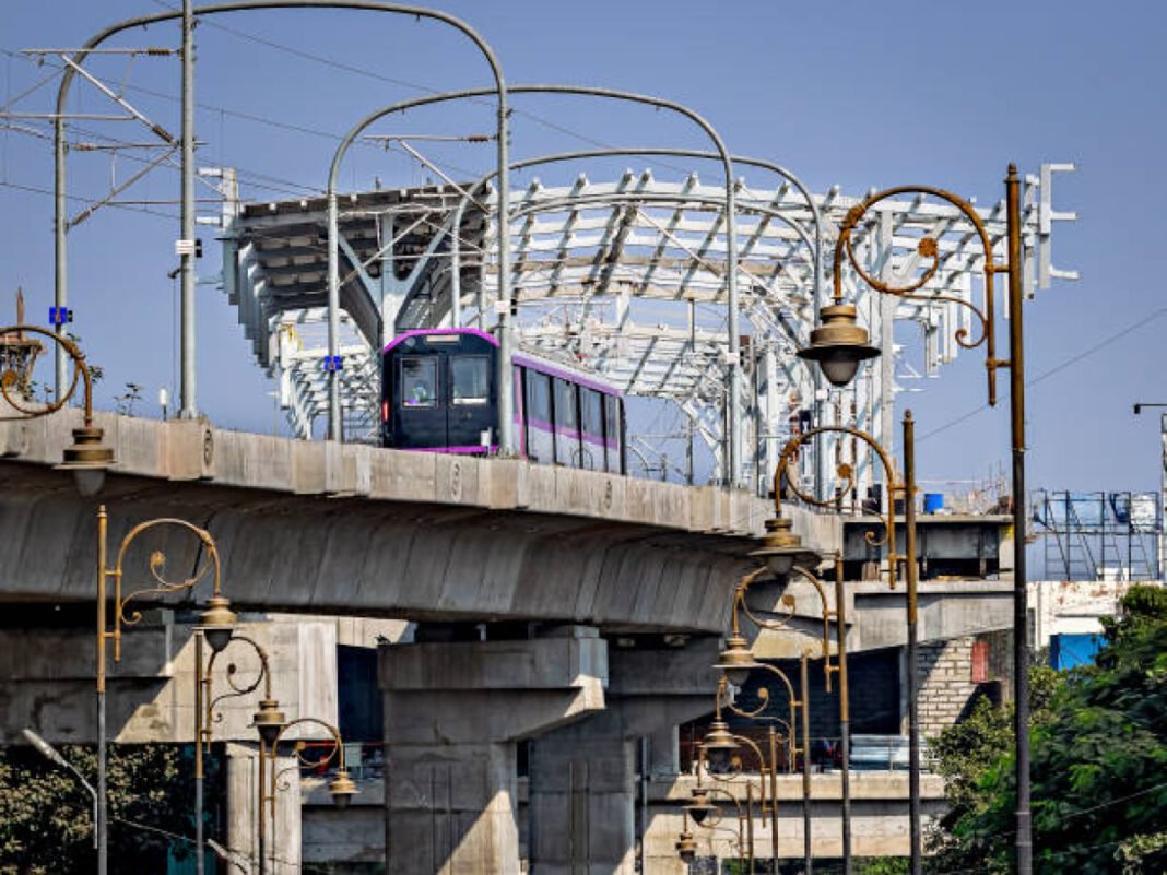 Chennai Metro Phase 2_ 20 Km of New Construction Completed Chennai Metro Phase 2, CMRL, Chennai Metro Rail Limited, Metro construction, Urban transportation