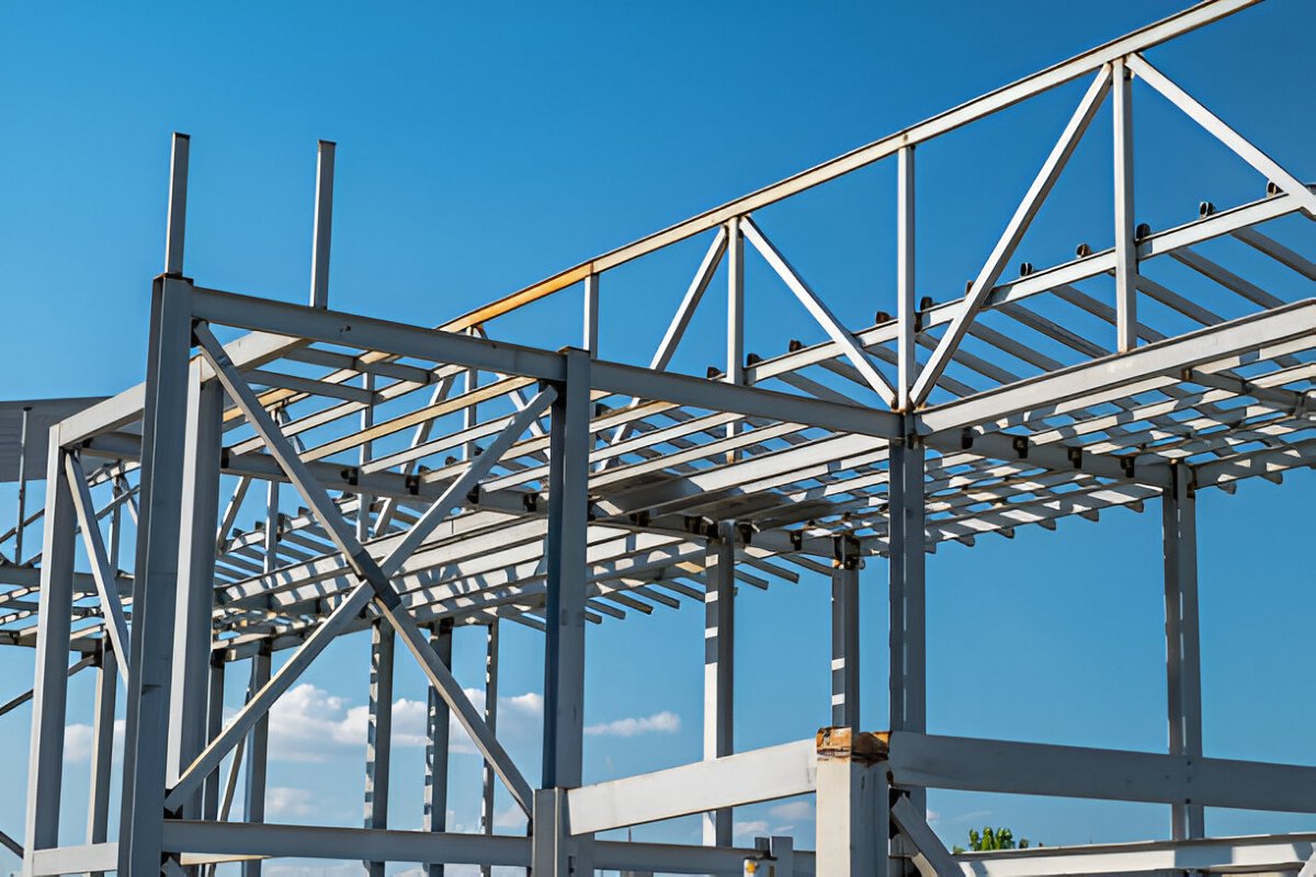 Constructability-based design, steel structures, optimisation, penalty functions, grouping strategy, truss beams, industrial buildings, civil engineering, structural safety, European regulation, 2D steel truss, 3D steel structure, load definition, design variables, penalty functions