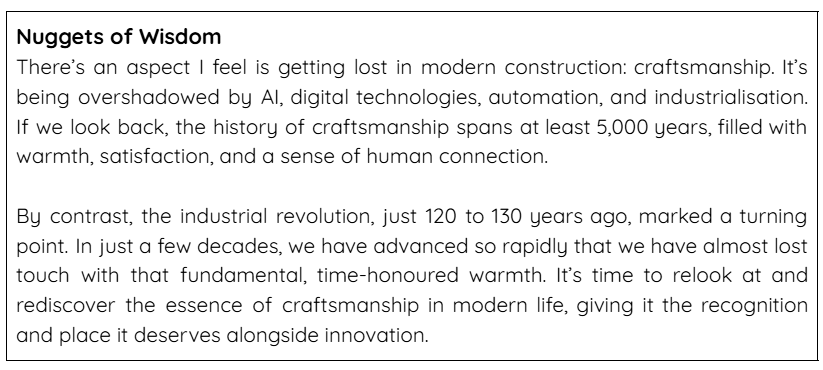 Steel construction, prefabrication, modular design, sustainability, parametric architecture, craftsmanship, nomadic factories, digital twin, Santiago Calatrava, Schlaich Bergermann Partner, AI in architecture, responsible design