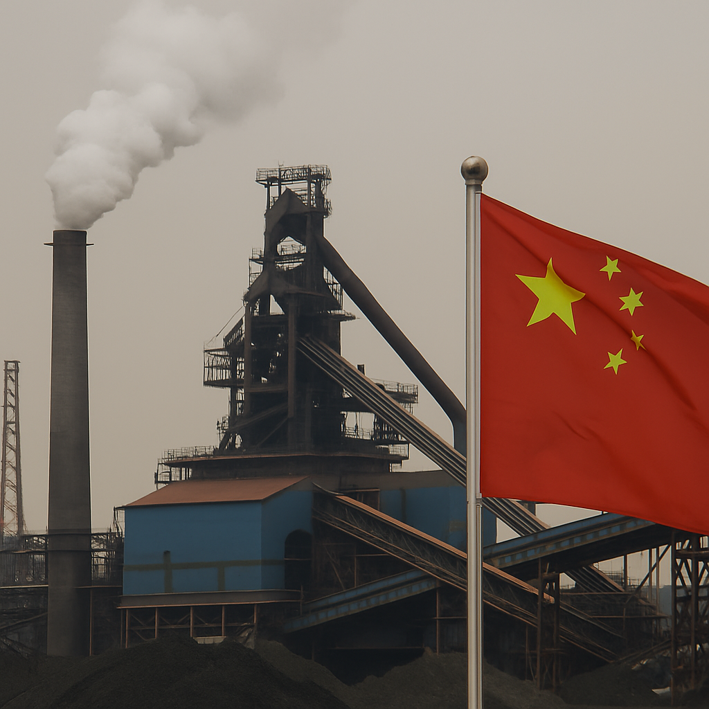 China Steel Production Hits 10-Month High Amid Global Demand China Steel Production Hits 10-Month High Amid Global Demand